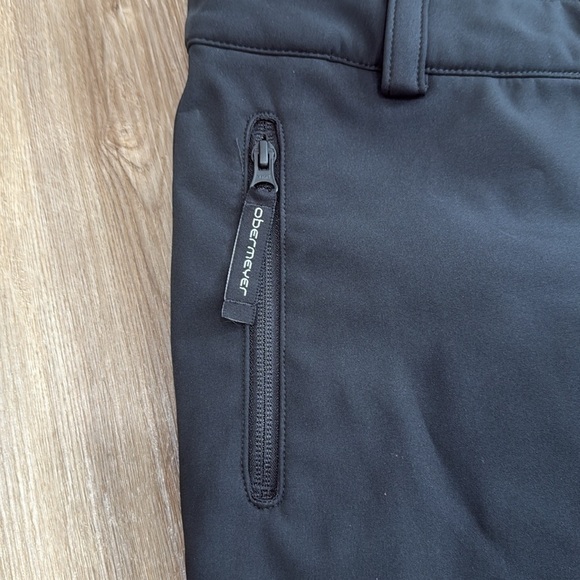Obermeyer Black 15088 Summit Softshell Pant Ski Snow Snowboarding Pants Size 14 - Picture 3 of 11